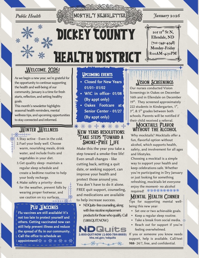 January 2026 Newsletter